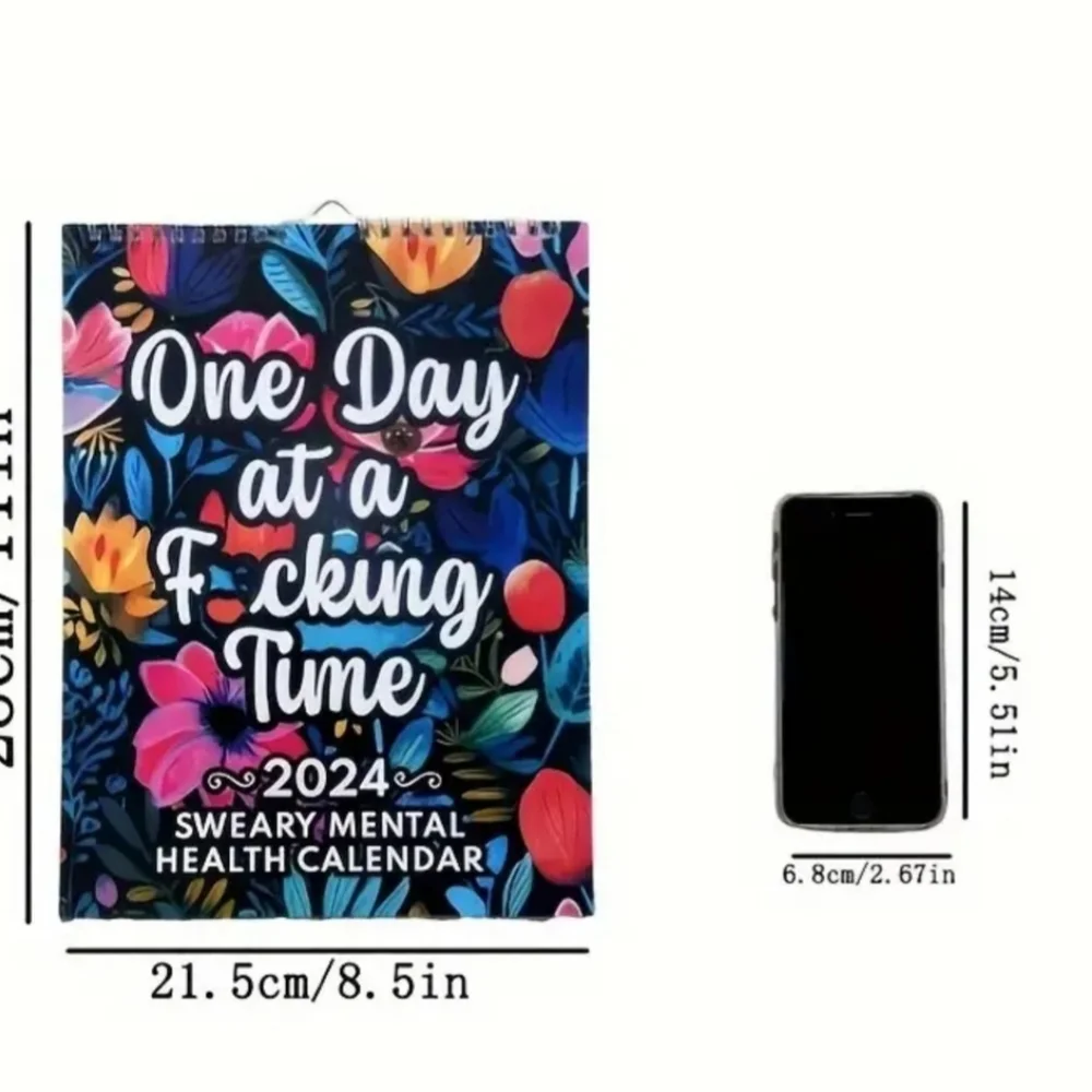 Brand New 2024 Sweary Mental Health Calendar